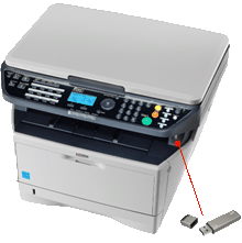 Kyocera Fs-1028 mfp